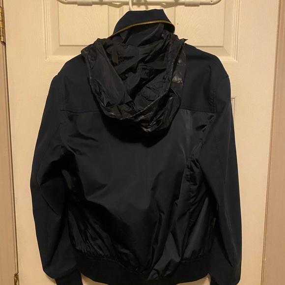 Zara Jacket -Sz M- Used-like-New Hidden Hood - Picture 3 of 5